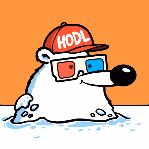 Fluffy Polar Bear #3173