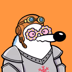 Fluffy Polar Bear #2981