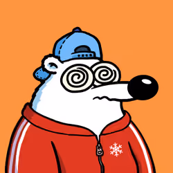 Fluffy Polar Bear #4727