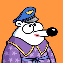 Fluffy Polar Bear #8878