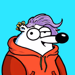 Fluffy Polar Bear #6469
