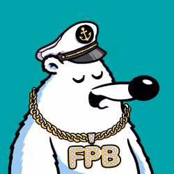 Fluffy Polar Bear #3608