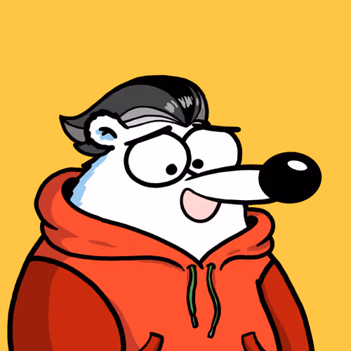 Fluffy Polar Bear #4749
