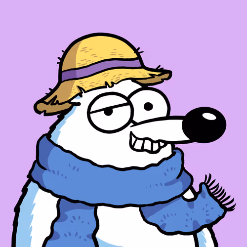 Fluffy Polar Bear #8934