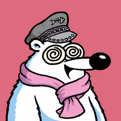 Fluffy Polar Bear #3716