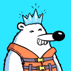 Fluffy Polar Bear #3258