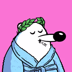 Fluffy Polar Bear #4975