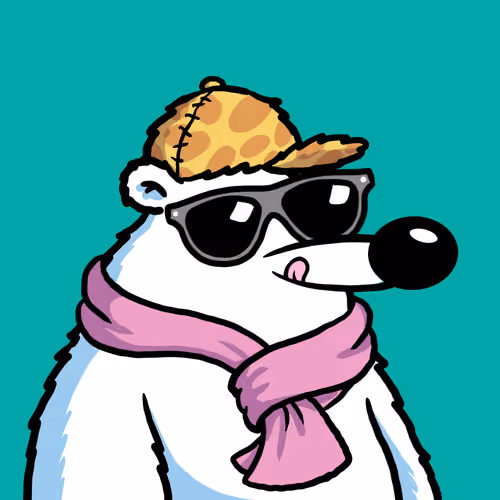 Fluffy Polar Bear #577