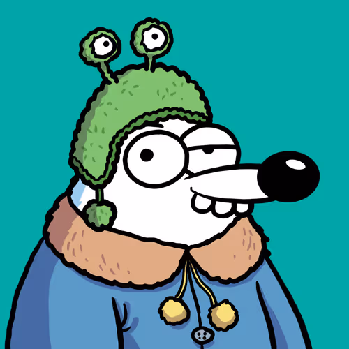 Fluffy Polar Bear #416