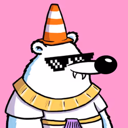 Fluffy Polar Bear #3099