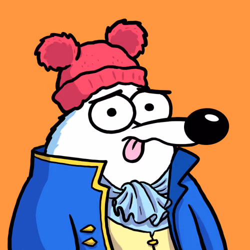 Fluffy Polar Bear #7652
