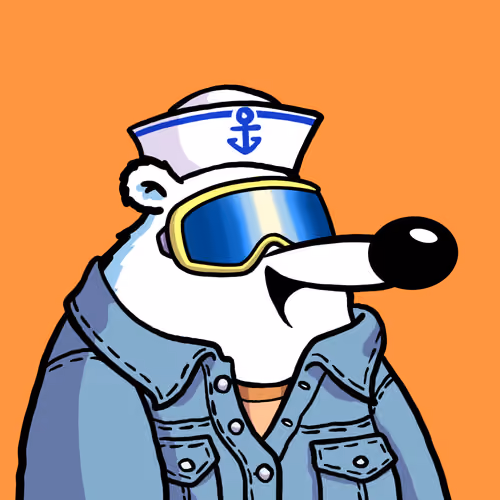 Fluffy Polar Bear #7331