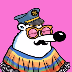 Fluffy Polar Bear #1475