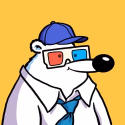 Fluffy Polar Bear #6921