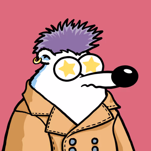 Fluffy Polar Bear #1164