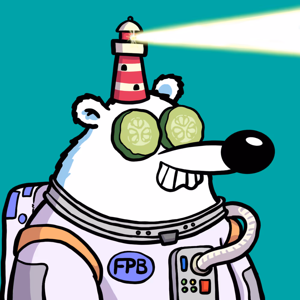 Fluffy Polar Bear #9281