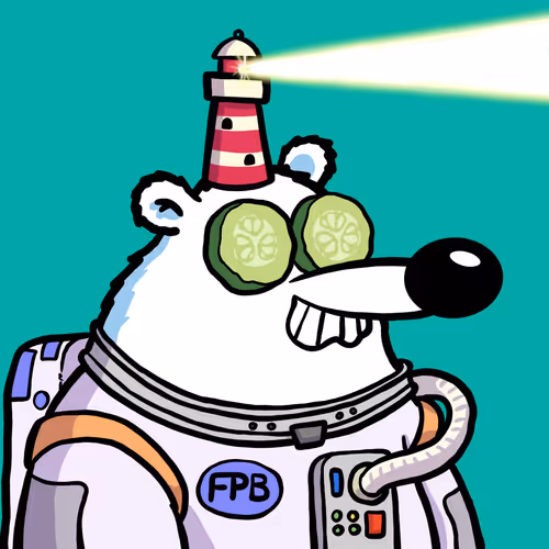 Fluffy Polar Bear #9281