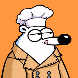 Fluffy Polar Bear #6548
