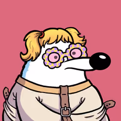 Fluffy Polar Bear #814