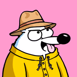 Fluffy Polar Bear #7607
