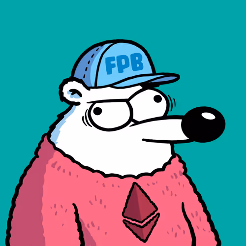 Fluffy Polar Bear #481