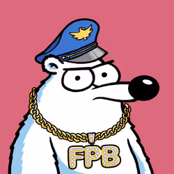 Fluffy Polar Bear #8843