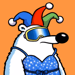 Fluffy Polar Bear #9316