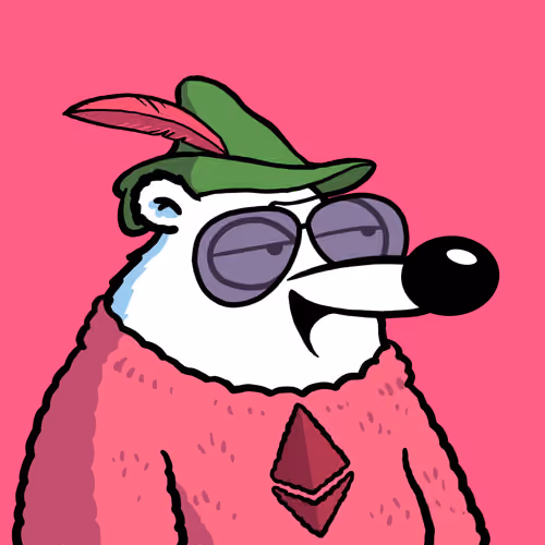 Fluffy Polar Bear #49