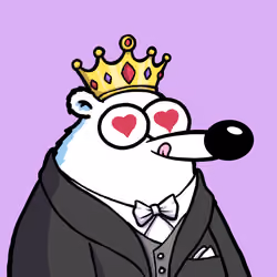 Fluffy Polar Bear #8023