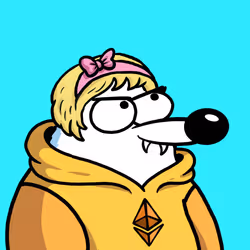 Fluffy Polar Bear #5719