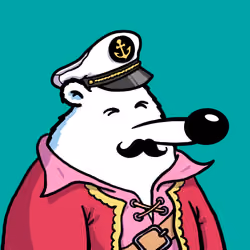 Fluffy Polar Bear #5027