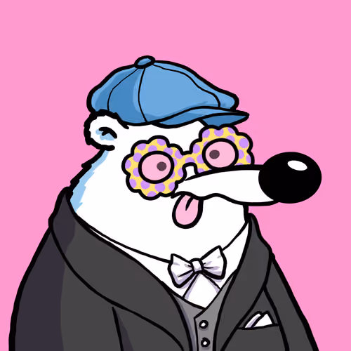 Fluffy Polar Bear #4735