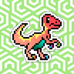 PixelSaurus Claw #1476 [Rare]