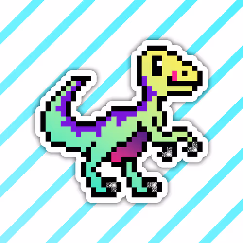 PixelSaurus Claw #0674 [Rare]
