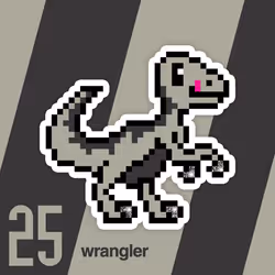 PixelSaurus Claw #1297 [Super Rare]