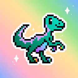 PixelSaurus Claw #0072 [Super Rare]