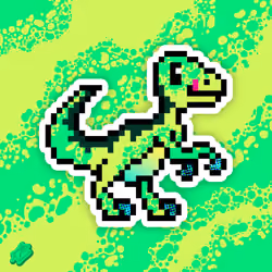 PixelSaurus Claw #1729 [Super Rare]