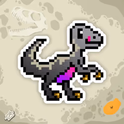 PixelSaurus Claw #1567 [Super Rare]