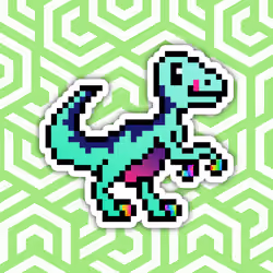 PixelSaurus Claw #1187 [Rare]