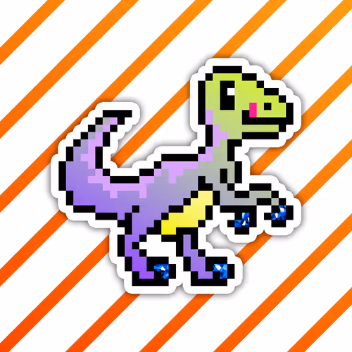 PixelSaurus Claw #1368 [Rare]