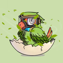 Baby Parrot Tree Club #73