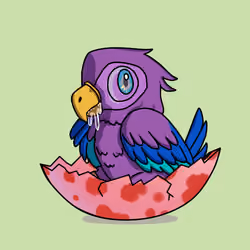 Baby Parrot Tree Club #863