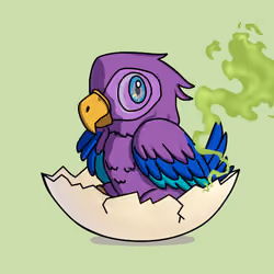 Baby Parrot Tree Club #862
