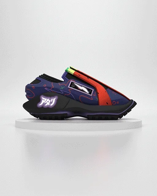 ATARI SNEAKER Food Fight edition by VIII