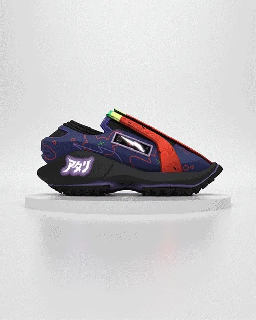 ATARI SNEAKER Food Fight edition by VIII