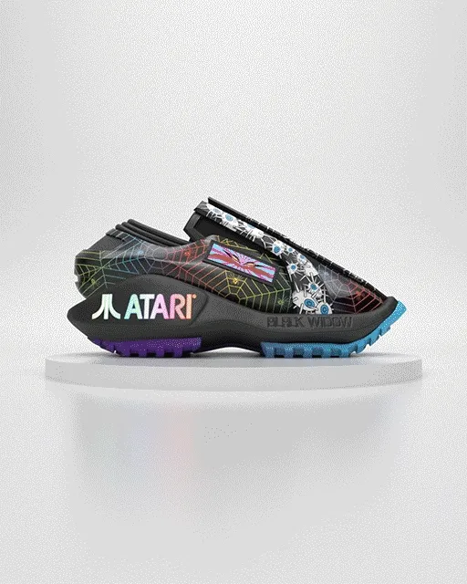 ATARI SNEAKER Black Widow edition by ZOME