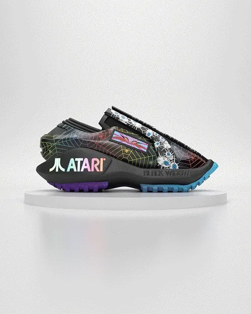ATARI SNEAKER Black Widow edition by ZOME