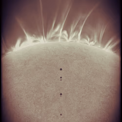 Solar Transits By Robert Hodgin