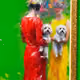 Lady with Dog