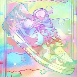 SNKR Cards / Nike SB Chunky Dunky 010-1 / Shiny Rainbow Rare